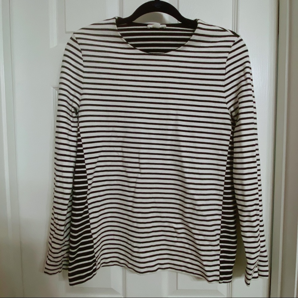 Long Sleeve Horizontal Stripe